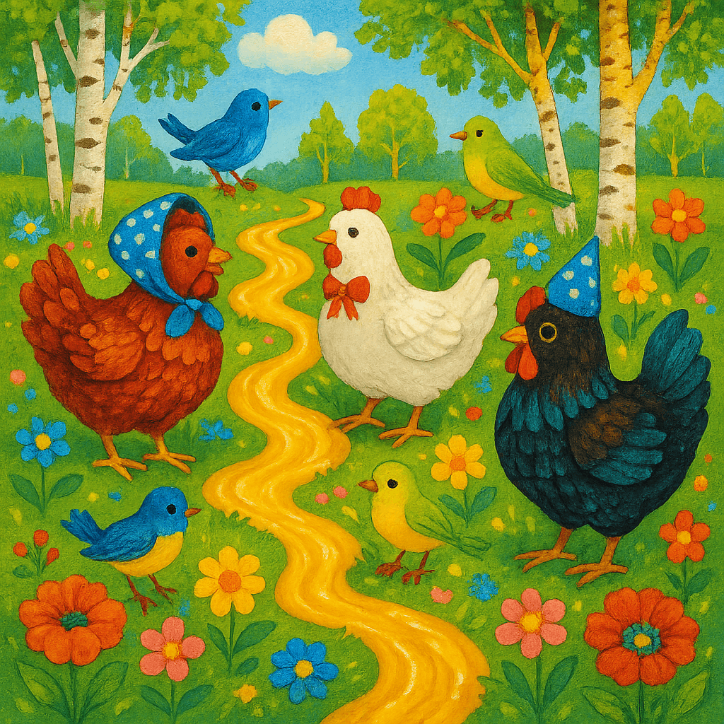 Сладкие ручьи на лугу