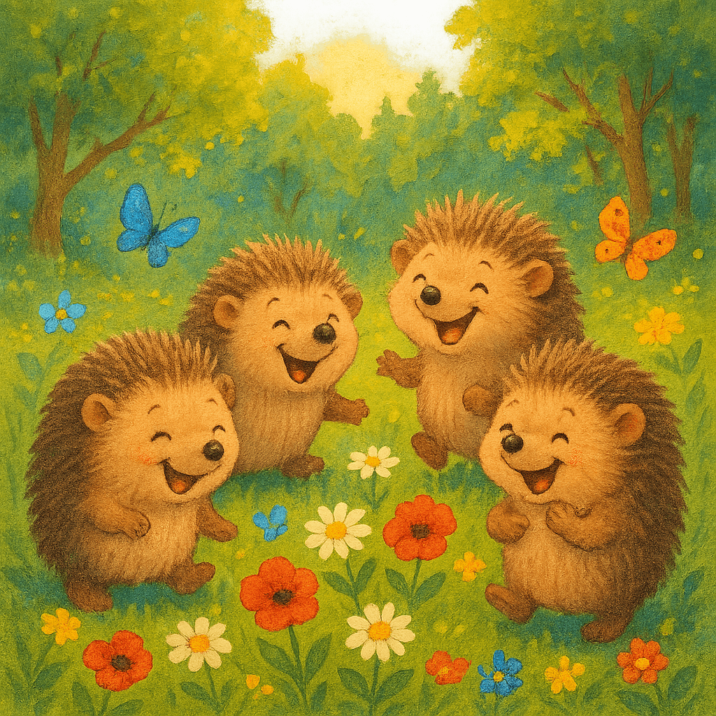 Ежики смеются