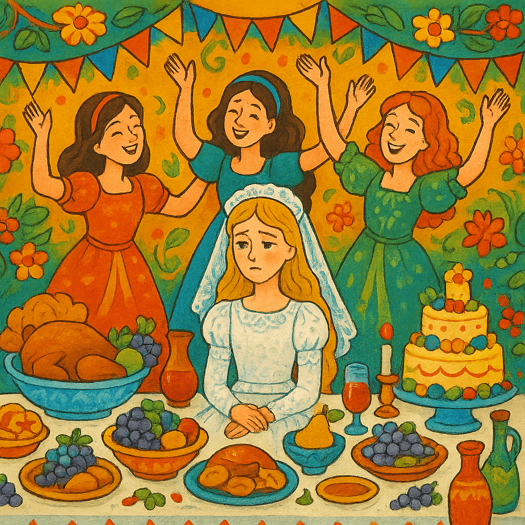 Печальная Наташа на свадьбе