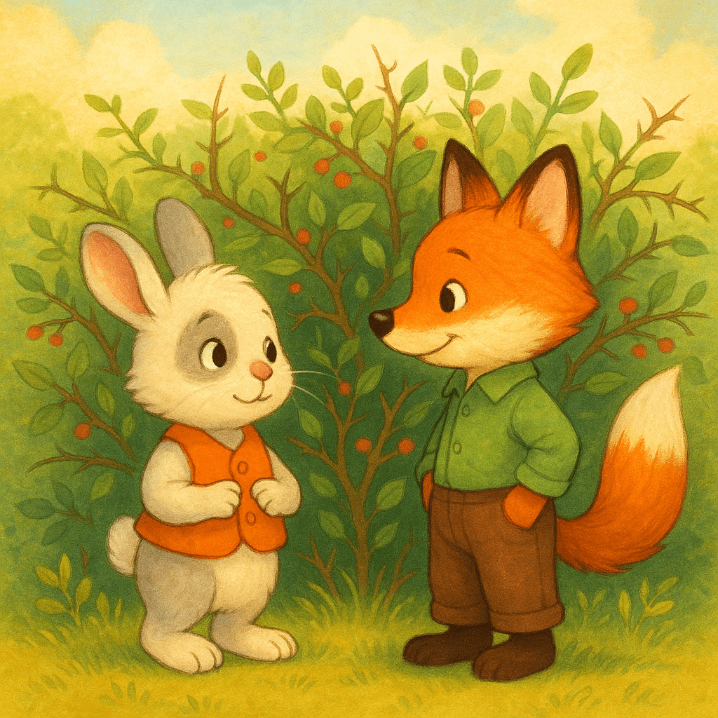 Как братец кролик перехитрил братца лиса