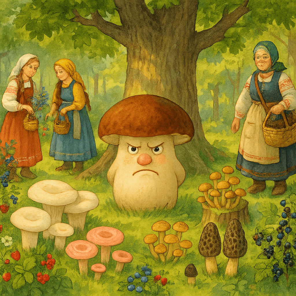 Война грибов с ягодами