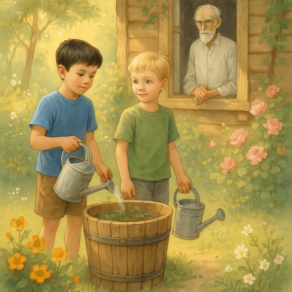 «разделите так, как делили работу...»