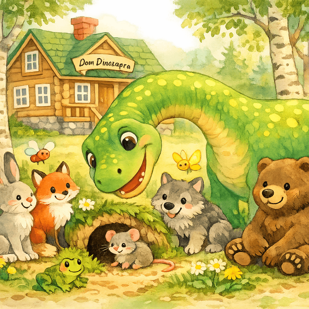 Про динозавра и мышку