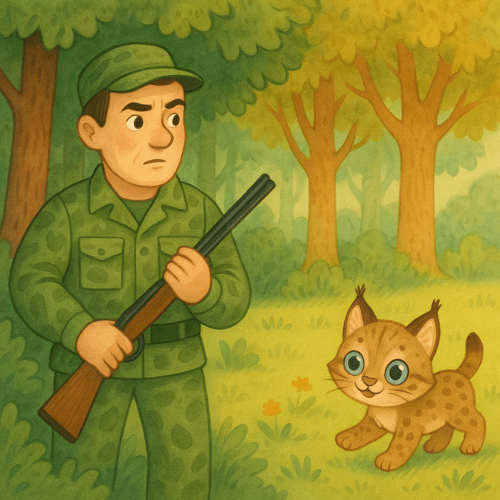 Охотник на краю леса