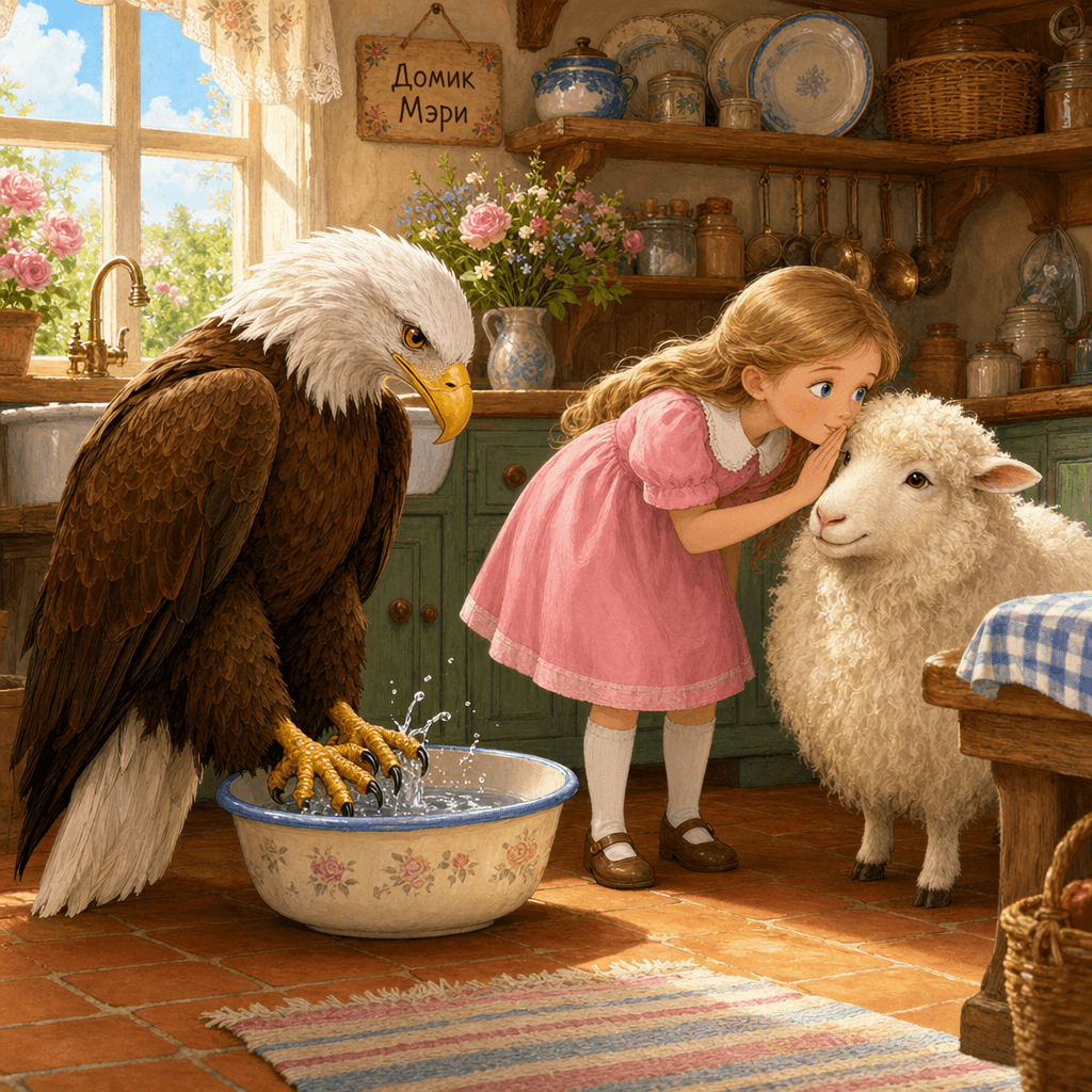 Орел моет когти а Мэри шепчет овечке