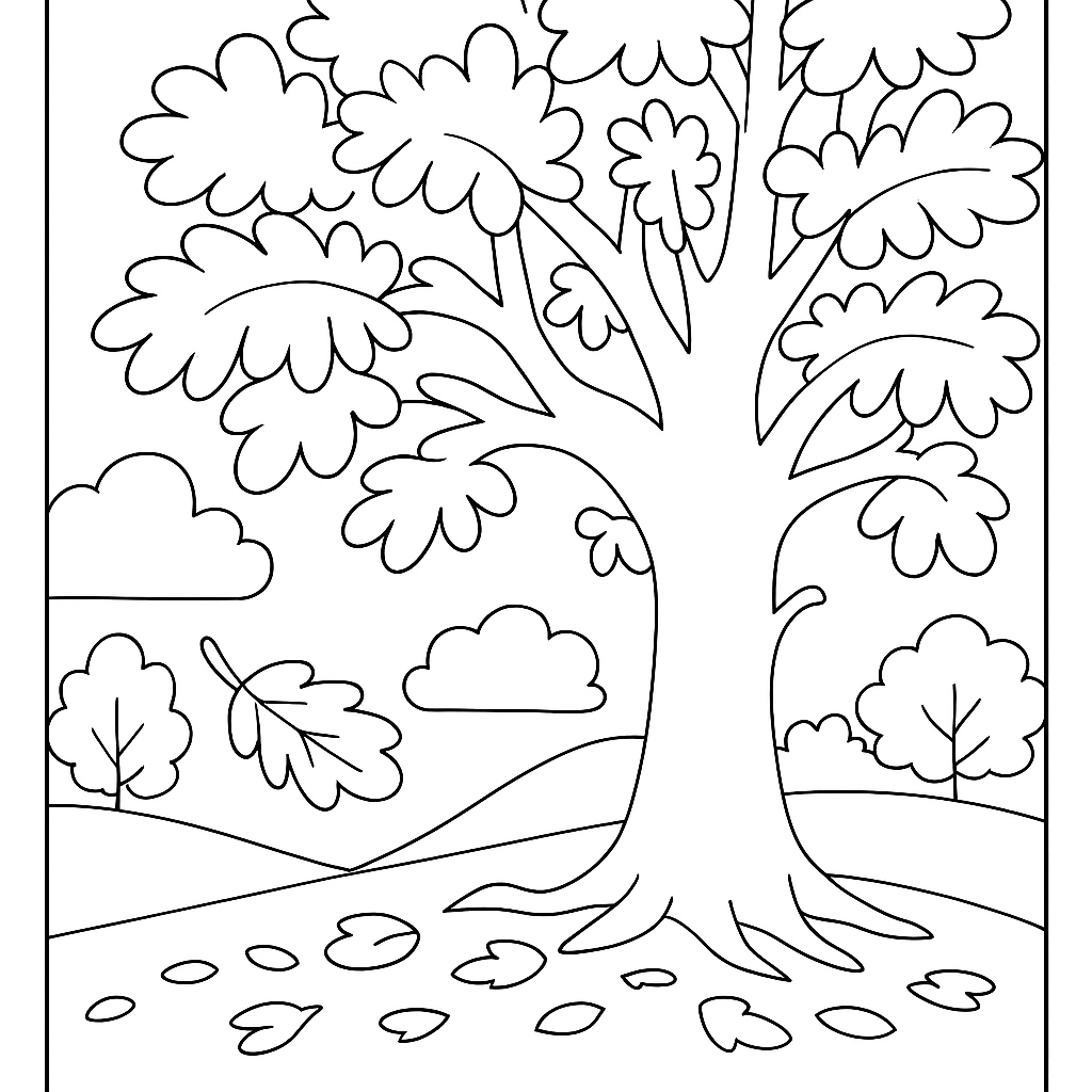 Раскраска по сказке "Сказка о звёздном листочке"