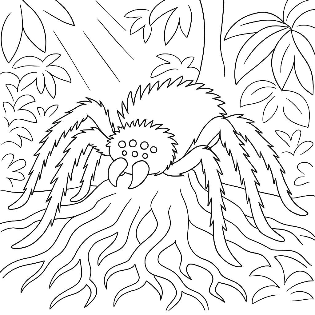 Раскраска по сказке "Природа чудесница"