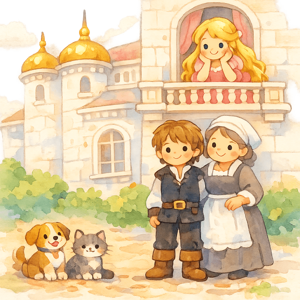 Яник просит мать посвататься за принцессу