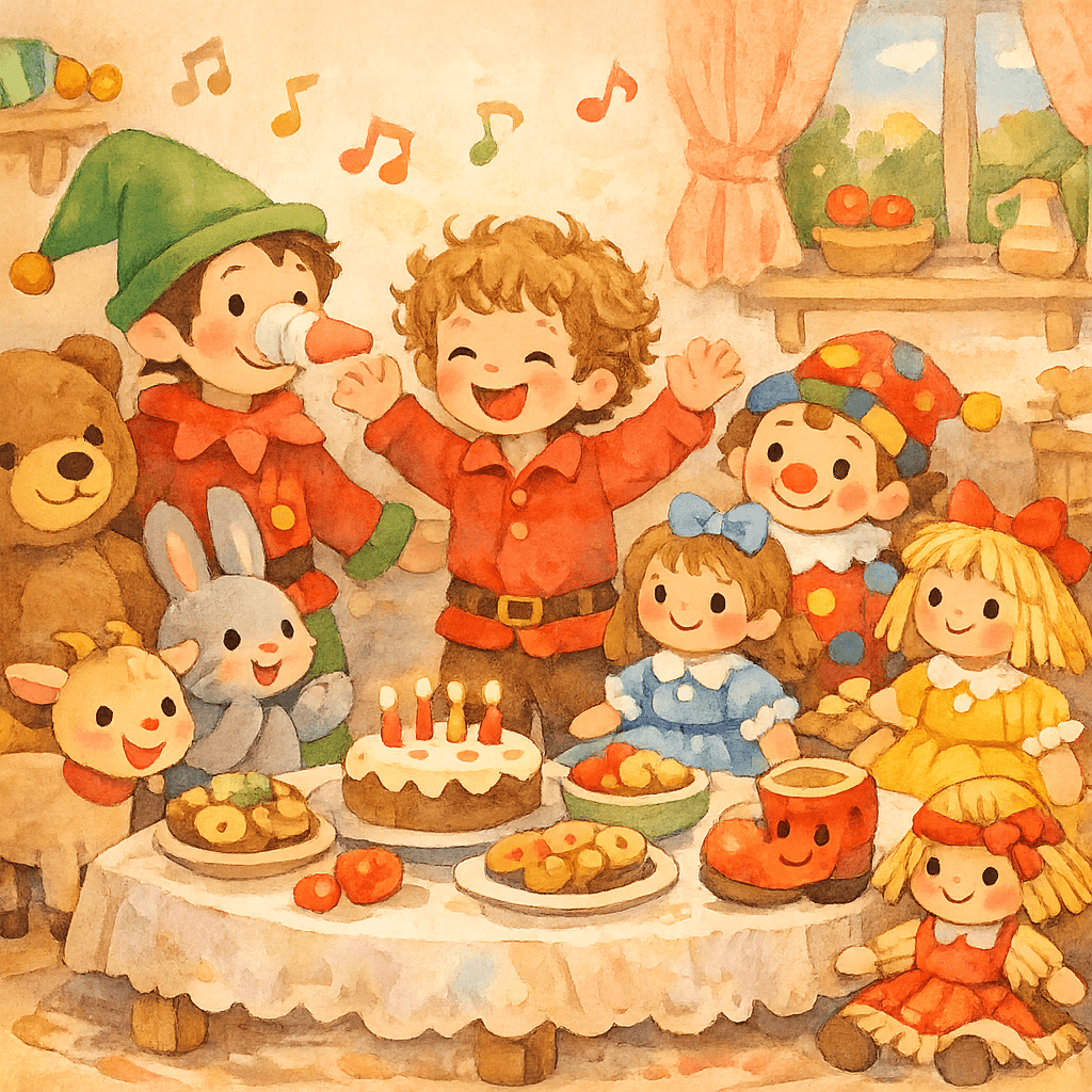 Праздничное примирение и возвращение гостей к Ваньке