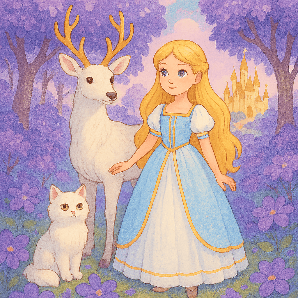Брайт, прелестный олень и кот