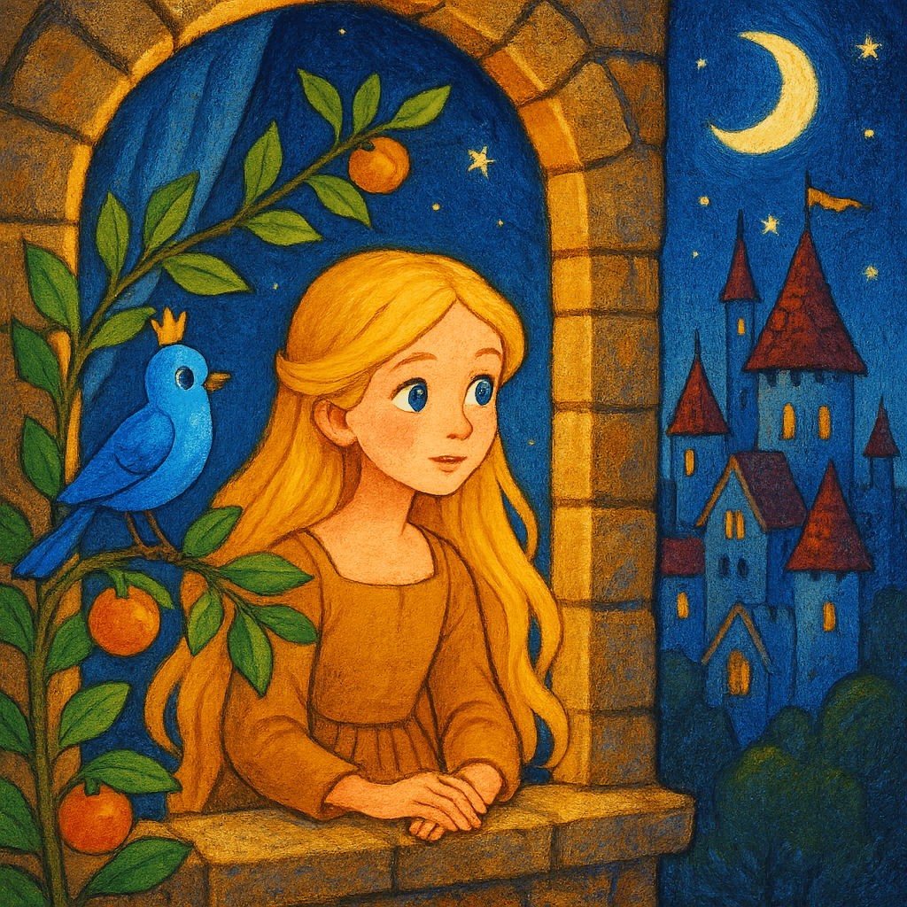 Голубой хохолок