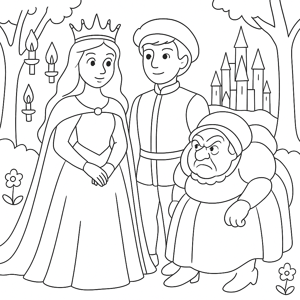 Раскраски: Грейс и дерек