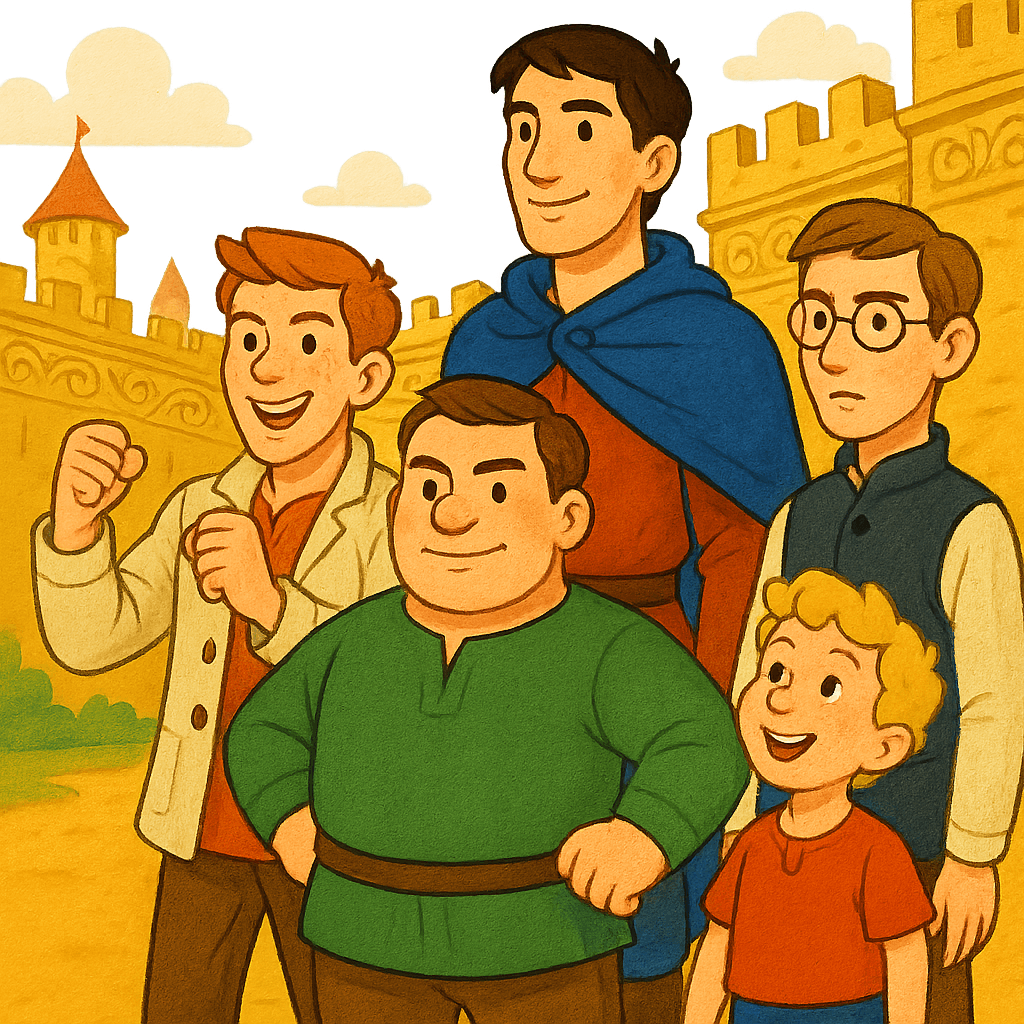 Пять добрых друзей