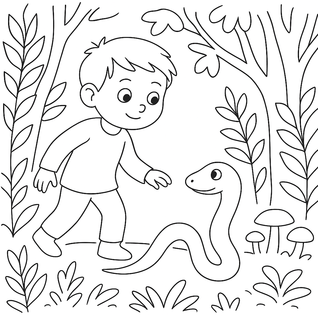 Раскраска по сказке "Волшебное кольцо"