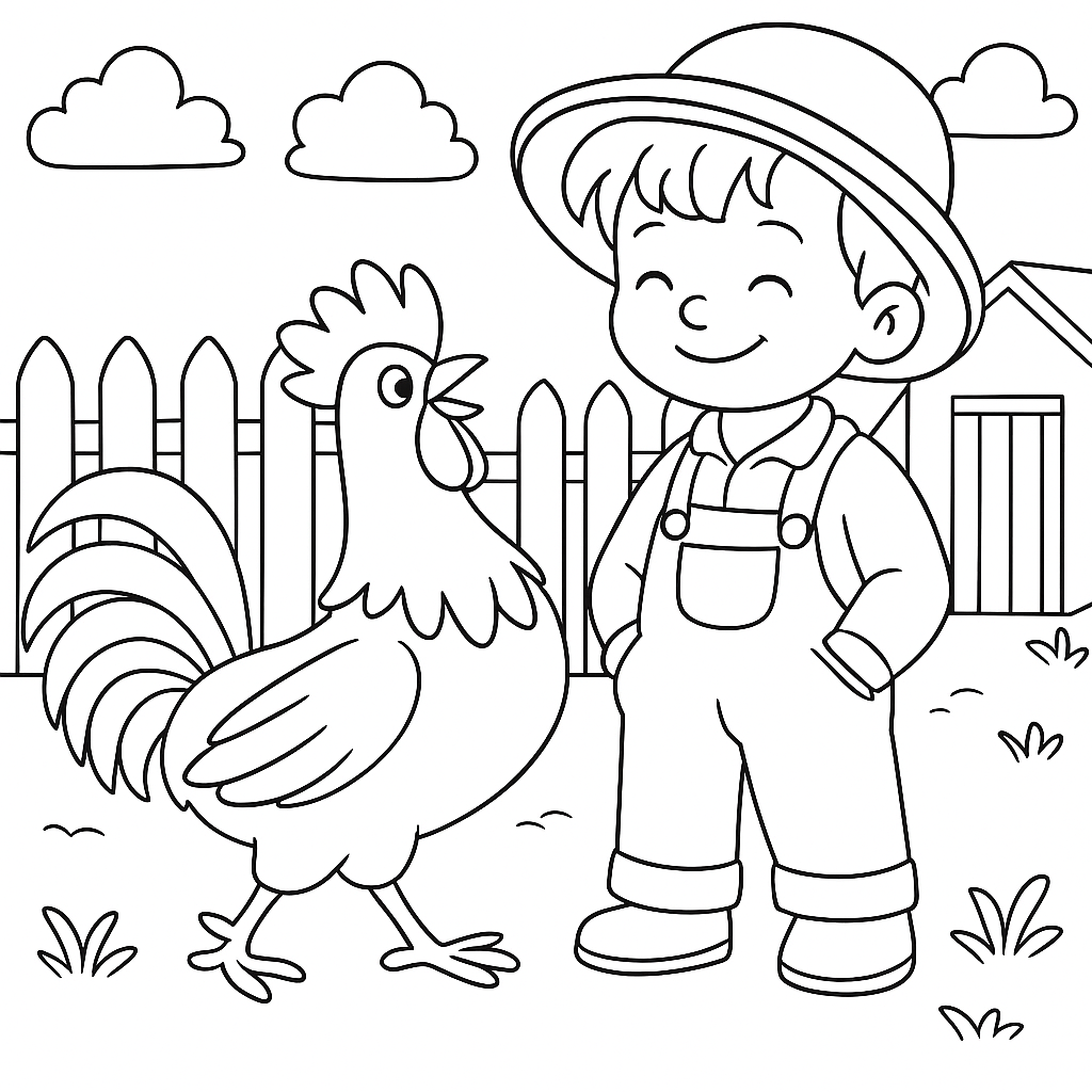 Раскраска по сказке "Рыцарский поединок"