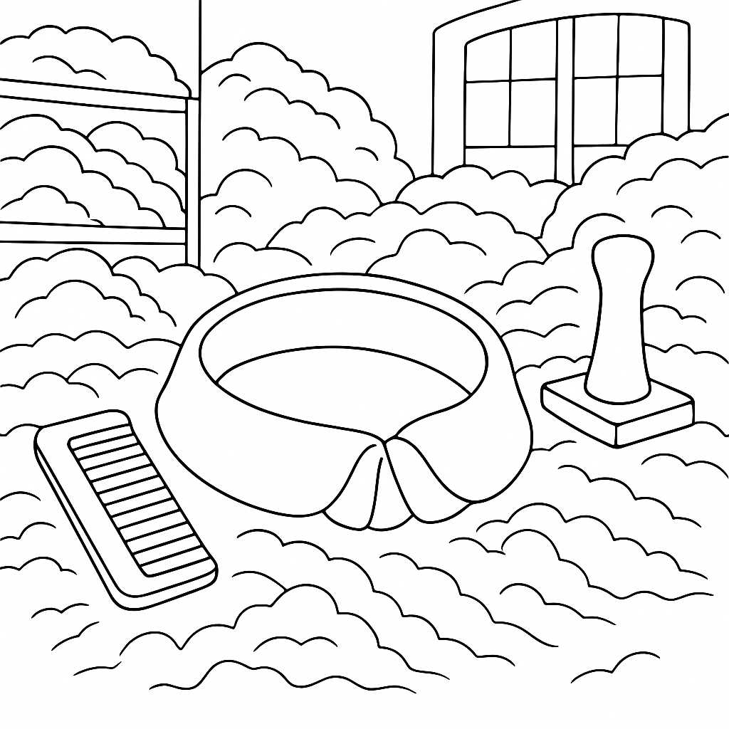 Раскраска по сказке "Воротничок"