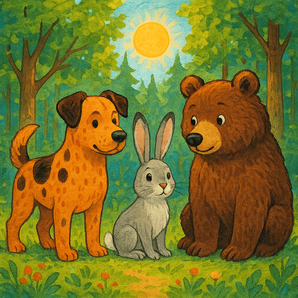 Как собака друга искала