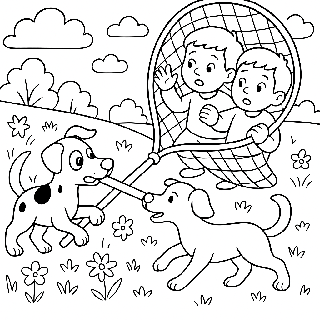 Раскраска по сказке "Бабочка"