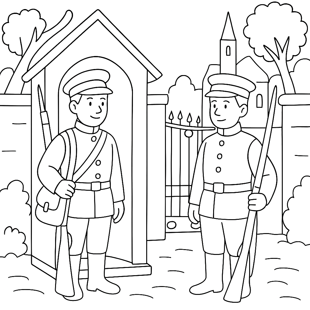 Раскраска по сказке "Окаменелое царство"