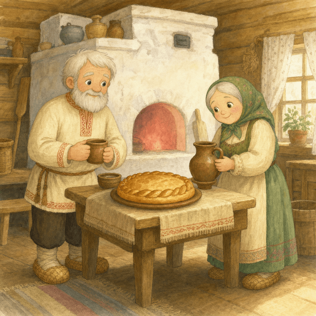 Пирог веревочкой