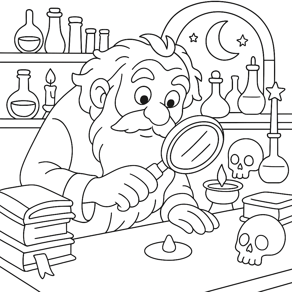 Раскраска по сказке "Капля воды"