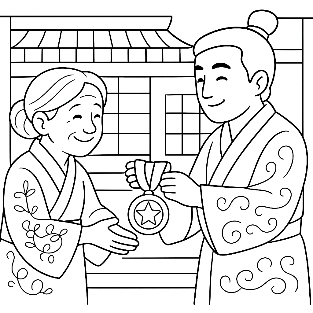 Раскраска по сказке "Длинная-длинная сказка"