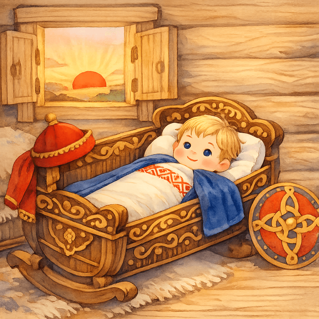 Рождение Вольги на рассвете