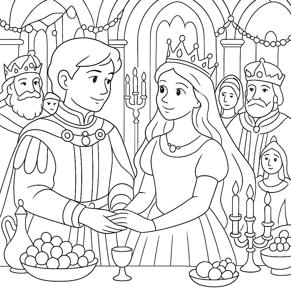 Раскраска по сказке "Крошка фея"