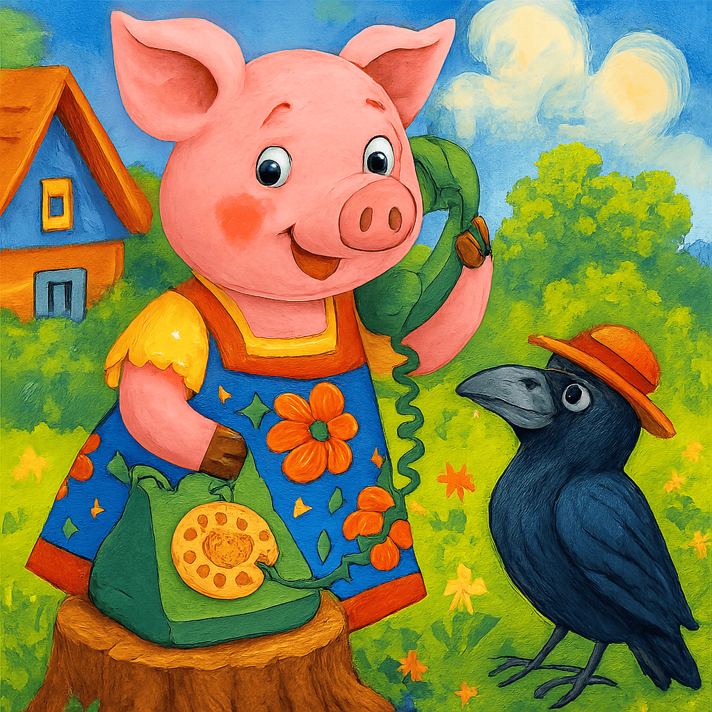 Свинья просит прислать соловья.