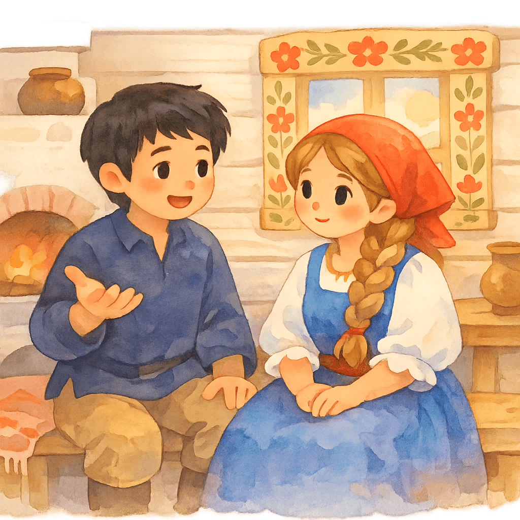 Сын рассказывает жене про требования отца