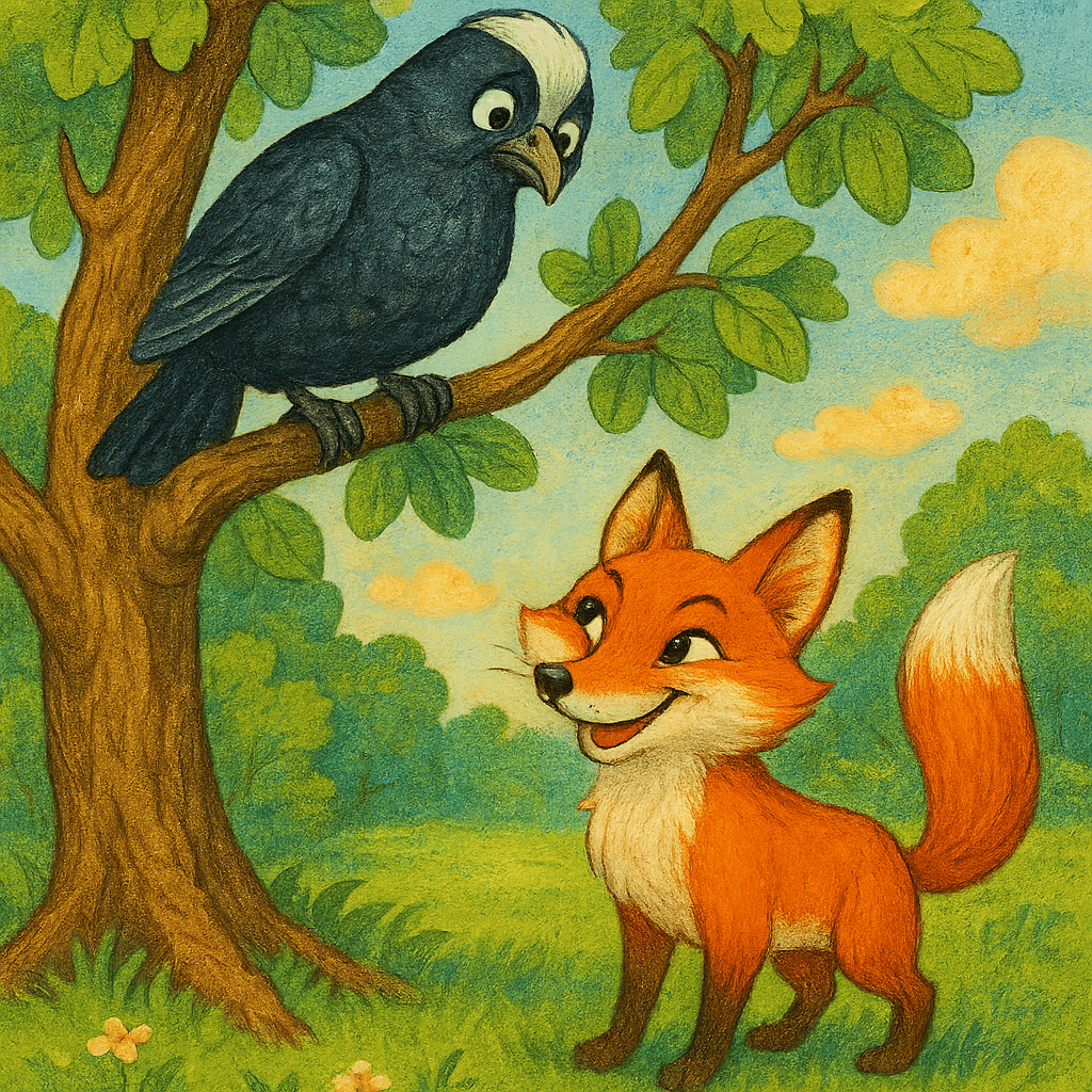 Лиса и тетерев