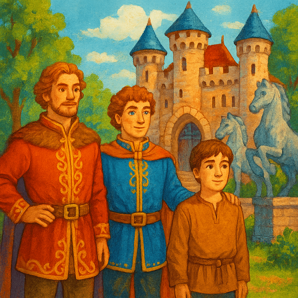 Три брата у замка