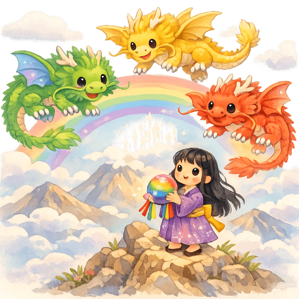 Сказка о том, как драконы научились летать