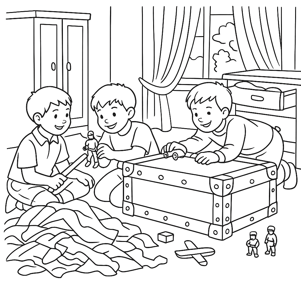 Раскраски: Находчивость