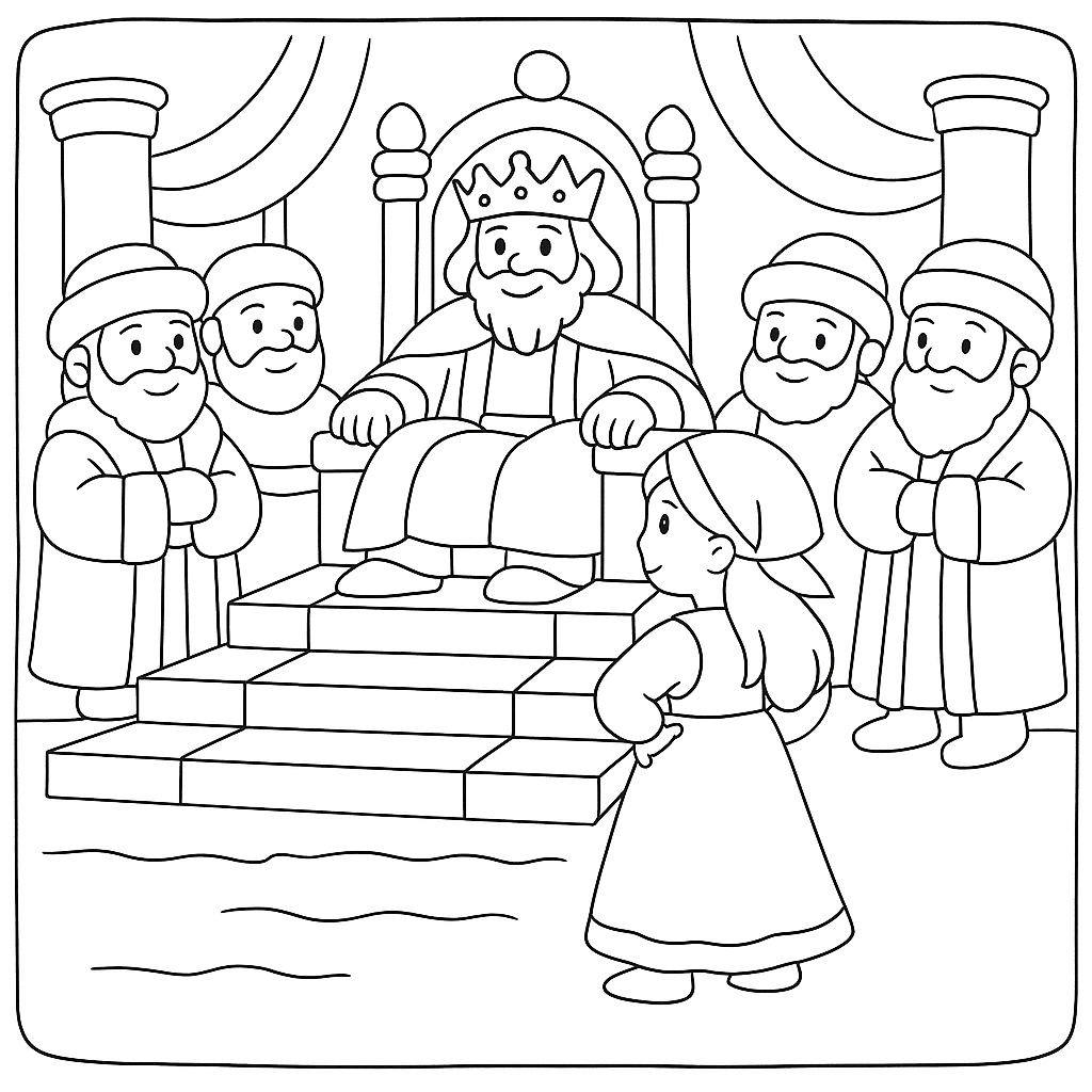 Раскраска по сказке "Авдотья рязаночка"