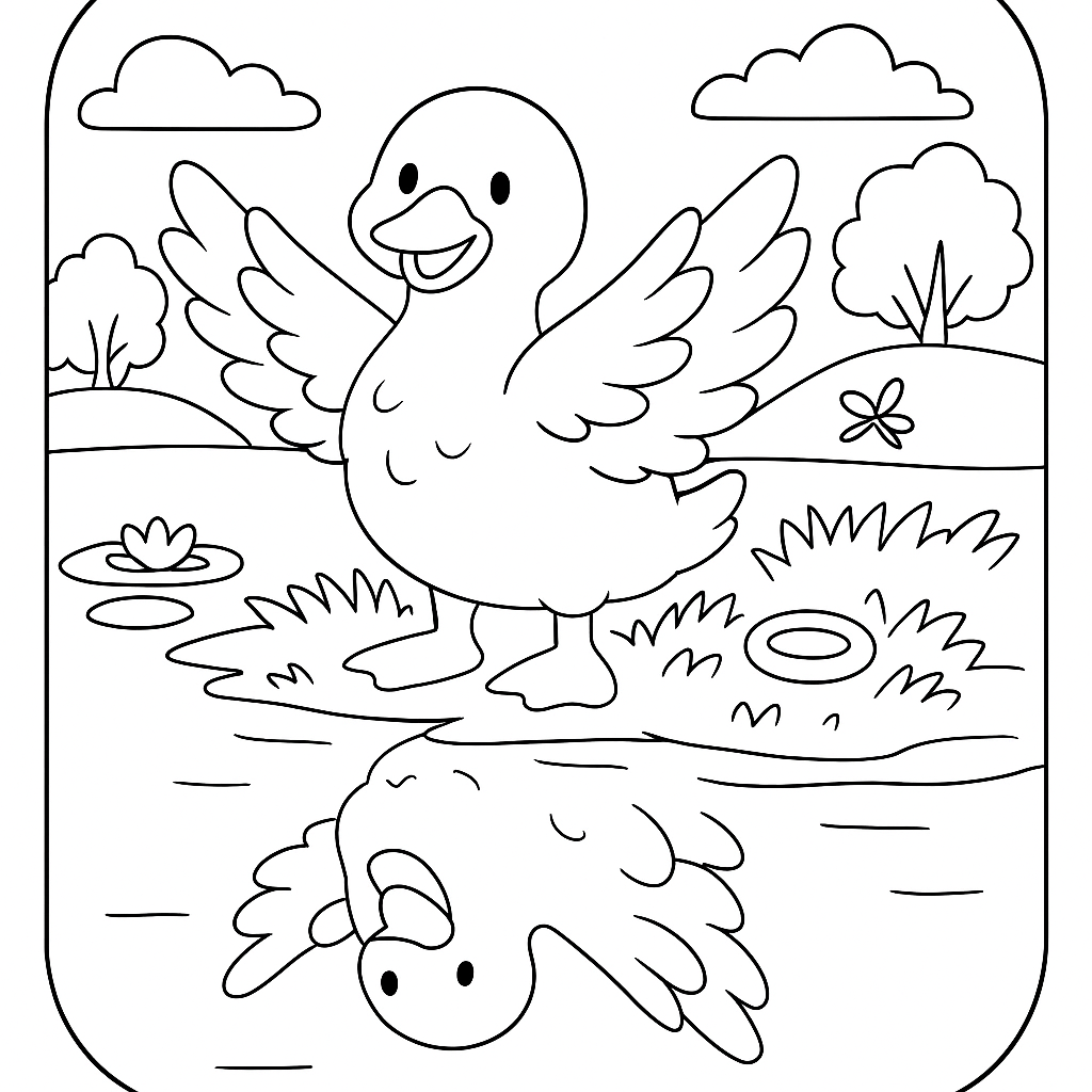 Раскраска по сказке "Кто колечко найдёт"