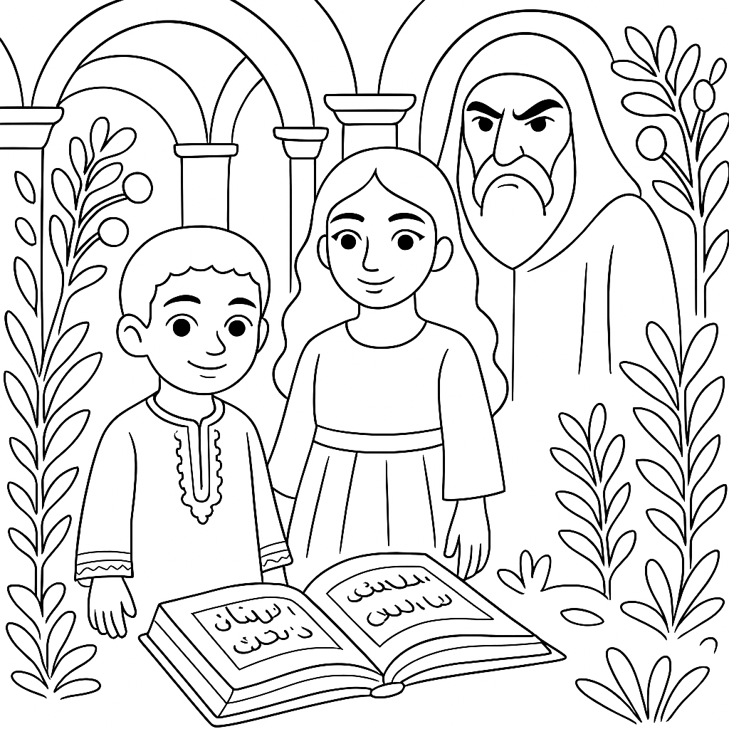 Раскраски: Злой волшебник