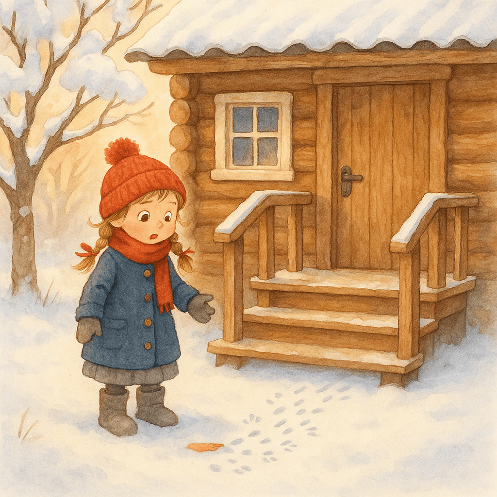 Утро: следов много, а морковки нет