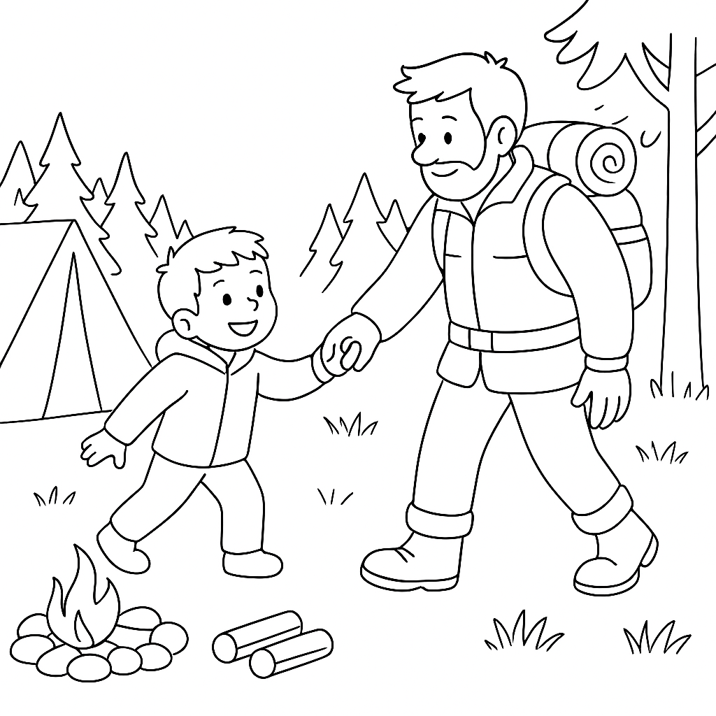 Раскраска по сказке "Барсучий нос"