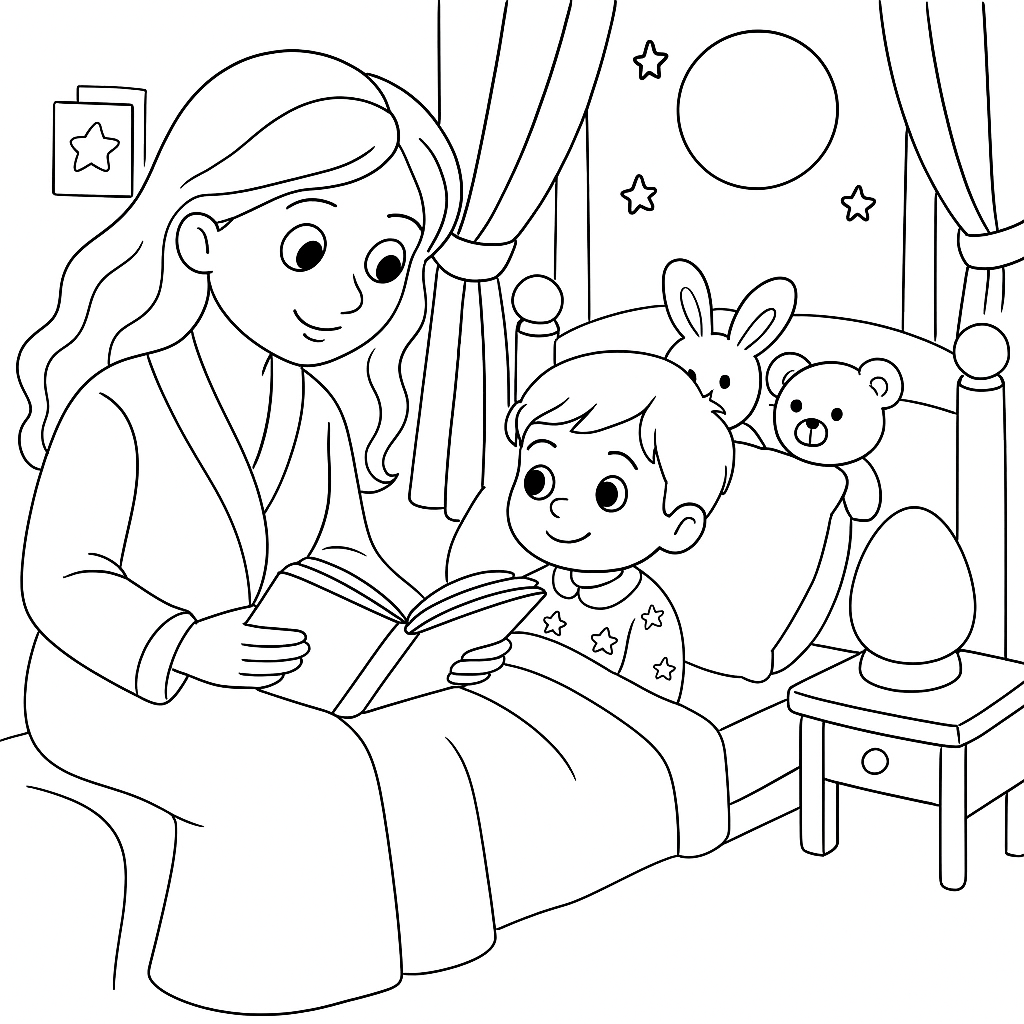 Раскраска по сказке "Ножки притомились"