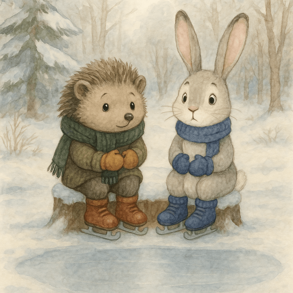 Друзья удивляются исчезнувшему следу