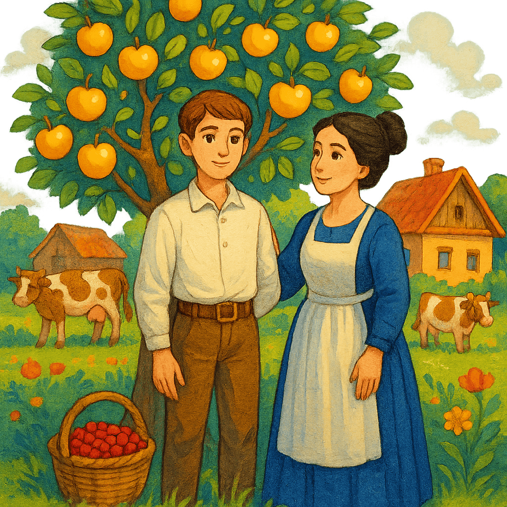Волшебная яблоня
