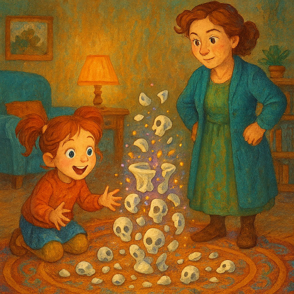 Вазочка Жени чудесным образом становится целой