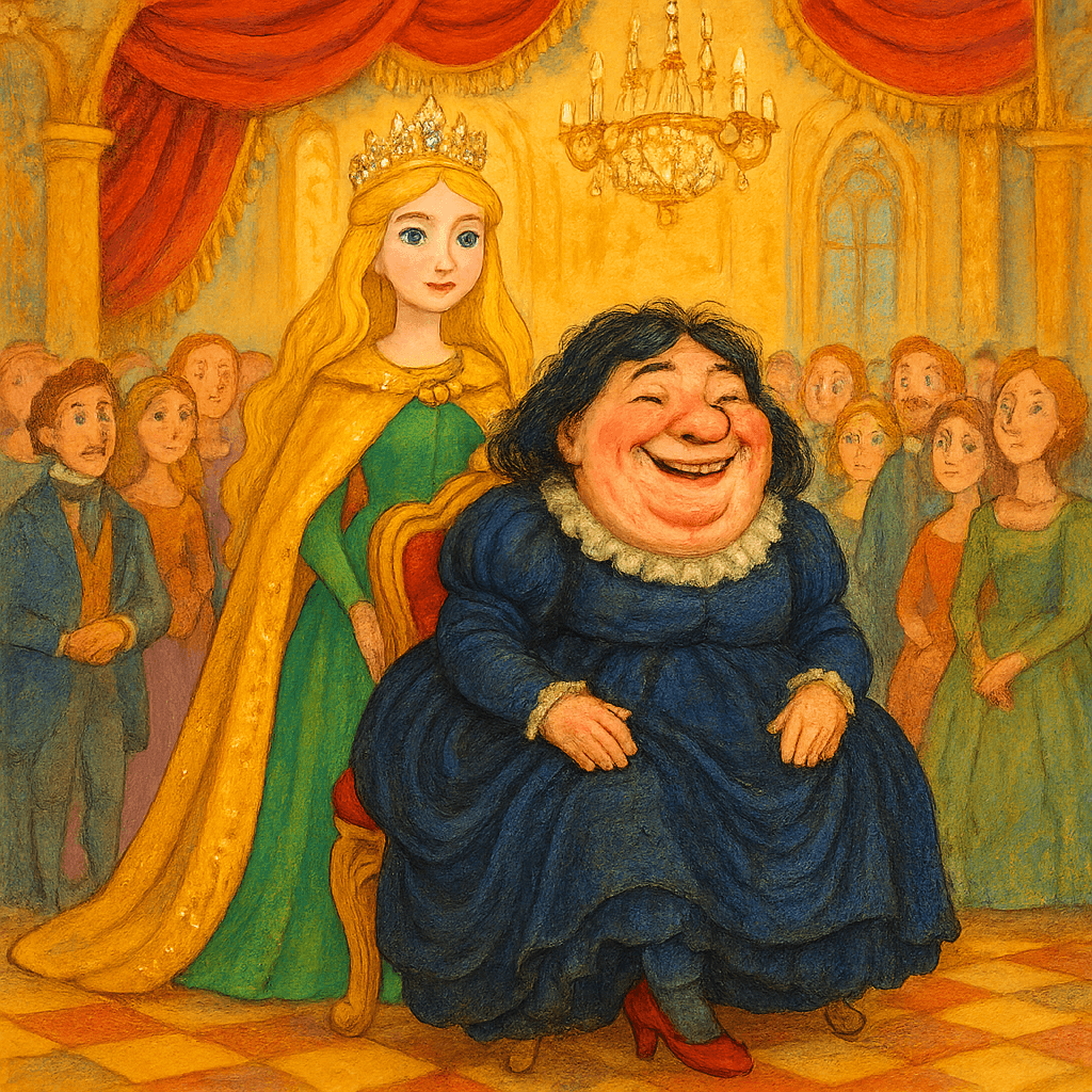 Бал во дворце: все смотрят на Грейс, а Грудж уверена, что все смотрят на нее.