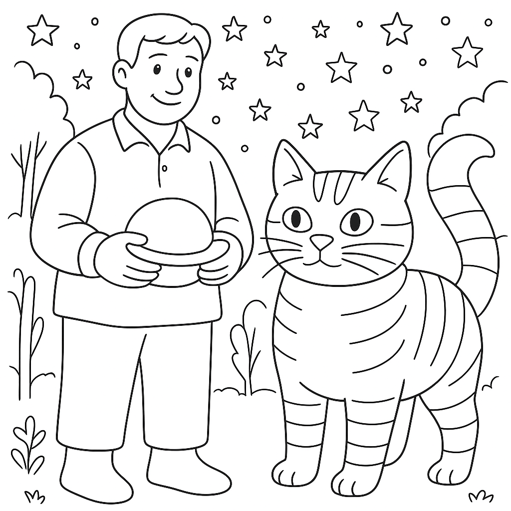 Раскраски: Великан том