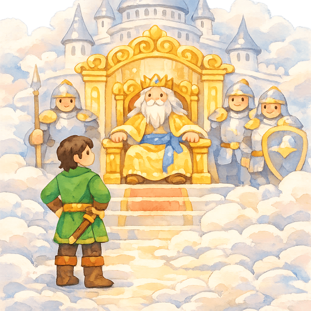 Воин и царь Дракон просят помощи у Небесного владыки