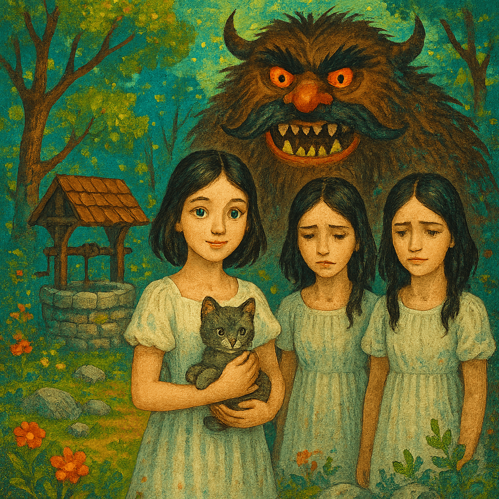 Великан ох и три девушки