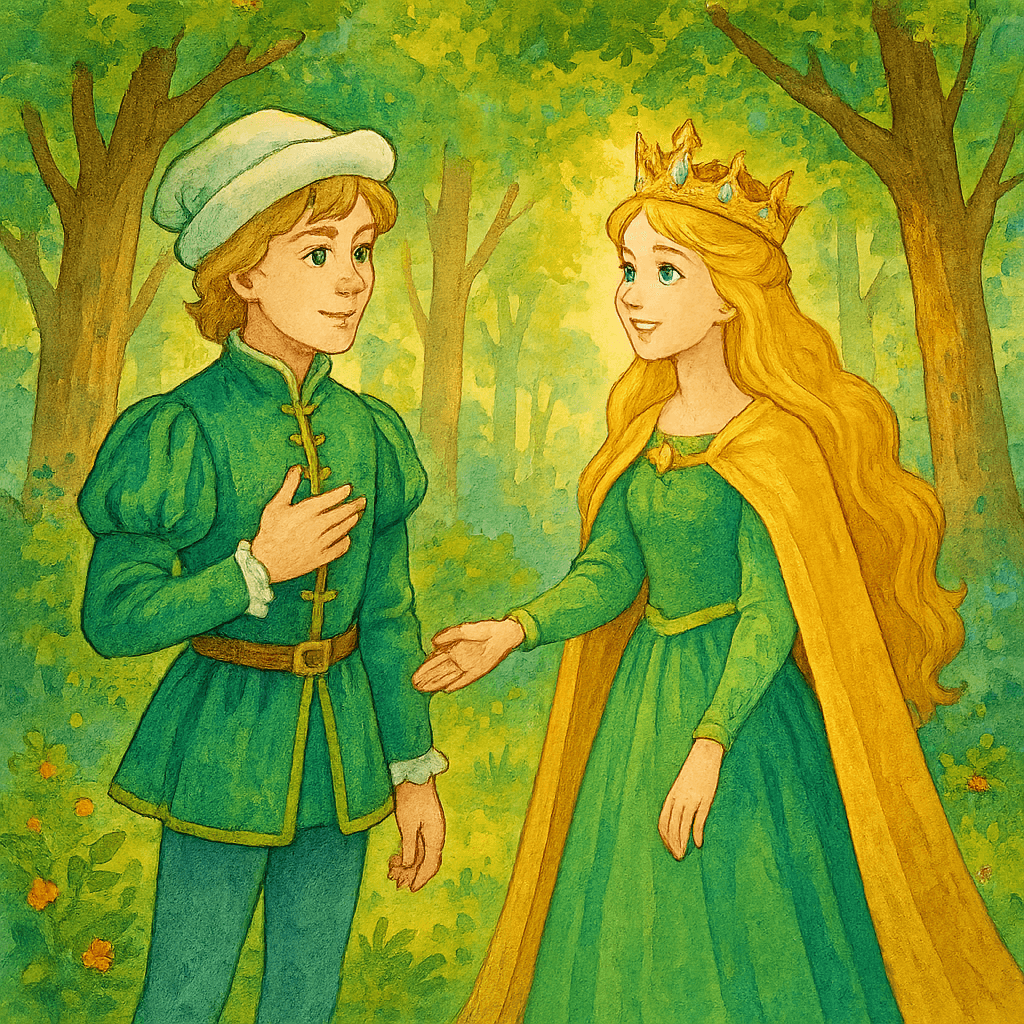 Дерек встречает Грейс в лесу.