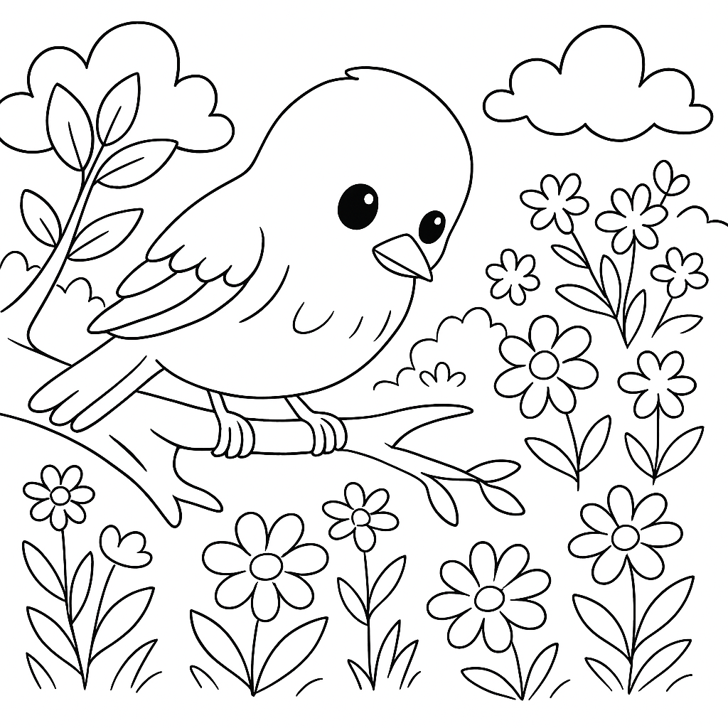 Раскраска по сказке "Крылатый, мохнатый да масленый"