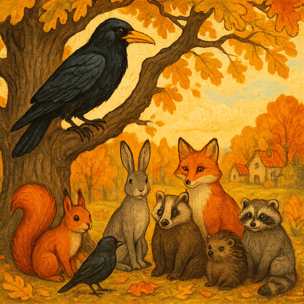 Первая встреча лесных жителей